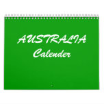Australia Calender Wall Calendar