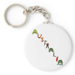 Australia Chili Peppers Keychain