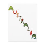 Australia Chili Peppers Postcards