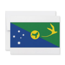 Australia Christmas Island Flag invitations by All_Flags Australia Christmas Island Flag invitations