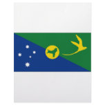 Australia Christmas Island Flag Letterhead Template