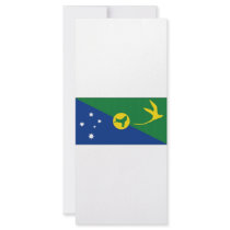 Australia Christmas Island Flag Rack Card