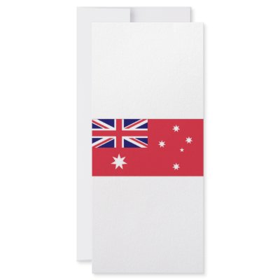 Australia Civil Ensign Personalized Rack Card by All_Flags