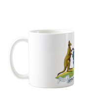 Australia Coat of Arms (1908) mugs by FlagTshirts Australia Coat of Arms (1908) mugs