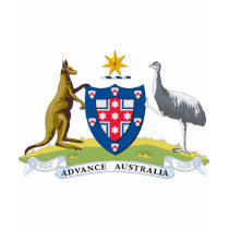 Australia Coat of Arms (1908) t-shirts by FlagTshirts Australia Coat of Arms (1908) t-shirts
