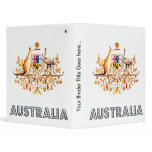 Australia Coat of Arms Binder