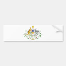 Australia Coat Of Arms Bumper Stickers