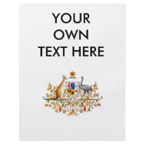 Australia Coat of Arms Flyers