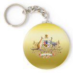Australia Coat of Arms Key Chain