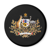Australia Coat of Arms Refrigerator Magnet