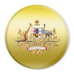 Australia Coat of Arms Refrigerator Magnet