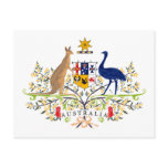 Australia Coat of Arms Postcard