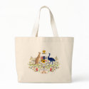 Australia Coat of Arms Tote Bag by FlagTshirts Australia Coat of Arms Tote Bag