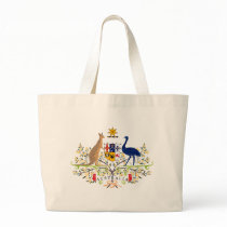 Australia Coat of Arms Tote Bag by FlagTshirts Australia Coat of Arms Tote Bag