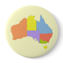 Australia Color Map, Australia buttons