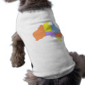 Australia Color Map, Australia pet clothing by bestflag Australia Color Map, Australia pet clothing