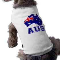 Australia Continent Pet Clothes