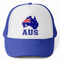Australia Continent Trucker Hat