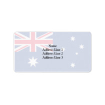 Australia (Converted), Australia flag labels