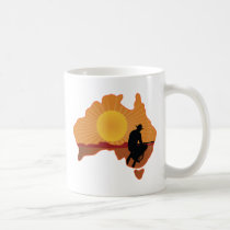 Australia Cowboy mugs