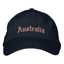 Australia Custom Hat embroidered hats