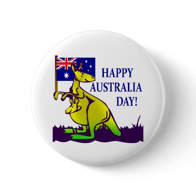 AUSTRALIA DAY T-Shirts and Gifts! Pinback button