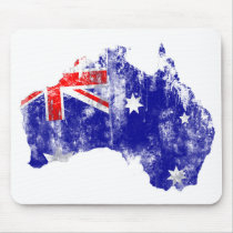 Australia - Distressed mousepads by LifeEmbellished Australia - Distressed mousepads