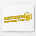 Australia Drinking Team mousepads