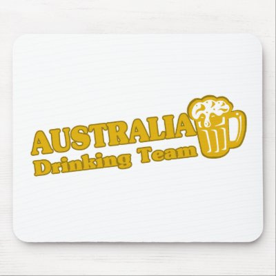 Australia Drinking Team Use Pad by repofcountries