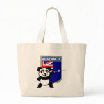 This cute panda loves fencing. Panda has his foil ready for a fencing match! This cute fencing panda shirt with a large flag of Australia is a great gift for fencers or fencing fans!