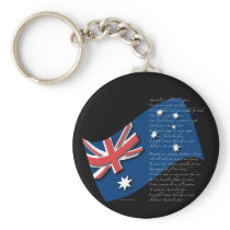 Australia Flag and Anthem2 Keychains
