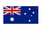 Australia Flag Map Spaghetti Top