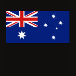Australia Flag Map Spaghetti Top