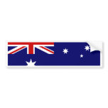 Australia Flag Bumper Sticker