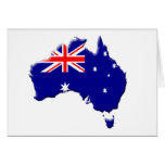 Australia-flag-country-bevelled-edge Cards