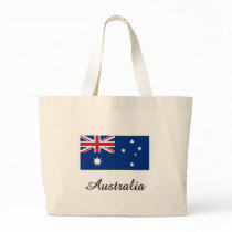 Australia Flag Design Canvas Bags