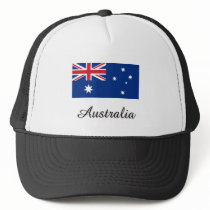 Australia Flag Design Trucker Hat