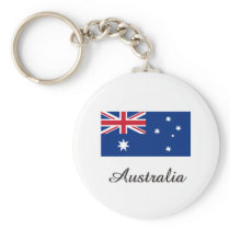 Australia Flag Design Keychains
