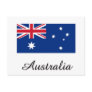 Australia Flag Design Postcards