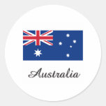 Australia Flag Design Stickers