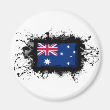 Australia Flag Fridge Magnet