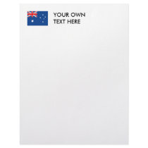 Australia Flag Letterhead