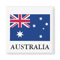 Australia Flag Fridge Magnets