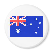 Australia Flag Fridge Magnet