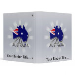 Australia Flag Map 2.0 Binder