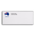 AUSTRALIA FLAG MAP ENVELOPE