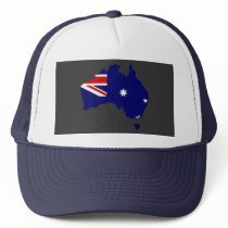 Australia flag map hats by FlagStore Australia flag map hats