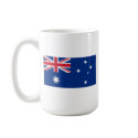 Australia Flag & Map Mug by FlagAndMap Australia Flag & Map Mug