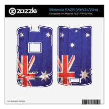 Australia Flag; Motorola RAZR Skins