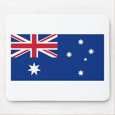 Australia Flag Mouse Mat by worldtees